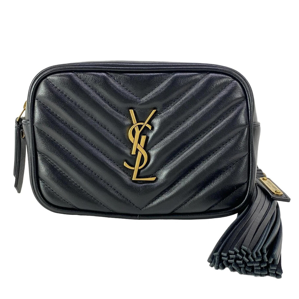 Saint Laurent Paris Lou Belt Bag Black #304271S13B